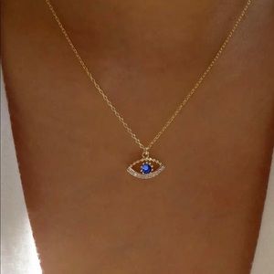 Evil eye necklace